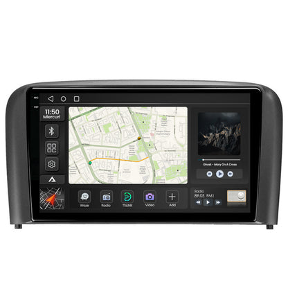 Navigatie 2K Volvo S80 (1998-2004), Android, S-Quadcore / 4GB RAM + 64GB ROM, 9.5 Inch - AD-BGS90042K+AD-BGRKIT404