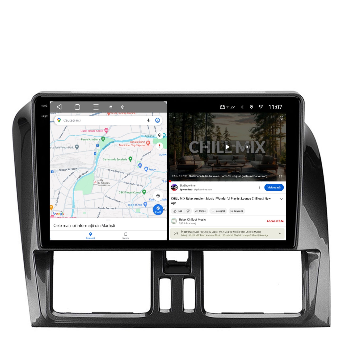Navigatie 2K Volvo XC60 (2008-2013), Android, S-Quadcore / 4GB RAM + 64GB ROM, 9.5 Inch - AD-BGS90042K+AD-BGRKIT400-0813