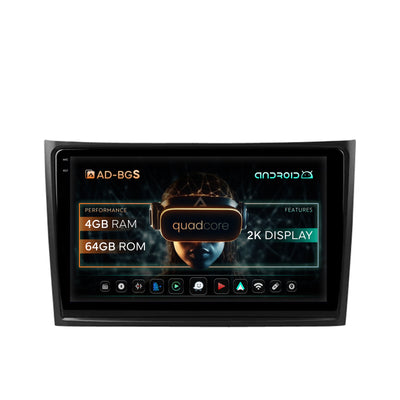 Navigatie 2K Volvo XC90 (2002-2014), Android, S-Quadcore / 4GB RAM + 64GB ROM, 10.36 Inch - AD-BGS100042K+AD-BGRKIT393