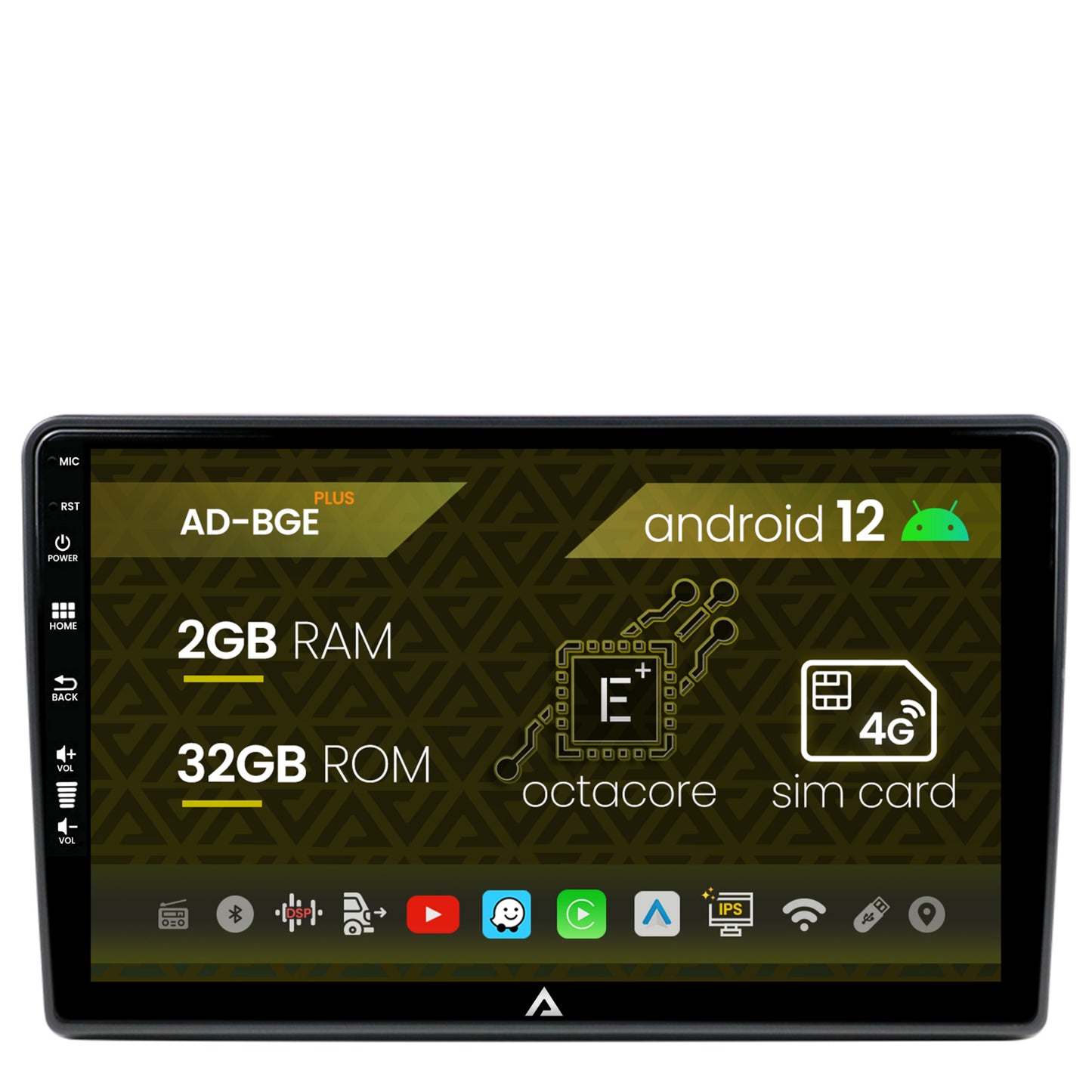 Navigatie All-in-one Universala, Android, E-Octacore / 2GB RAM + 32GB ROM, 10.1 Inch - AD-BGE10002