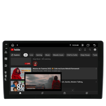 Navigatie All-in-one Universala, Android, Z-Octacore / 8GB RAM + 256GB ROM, 10.1 Inch - AD-BGZ10008