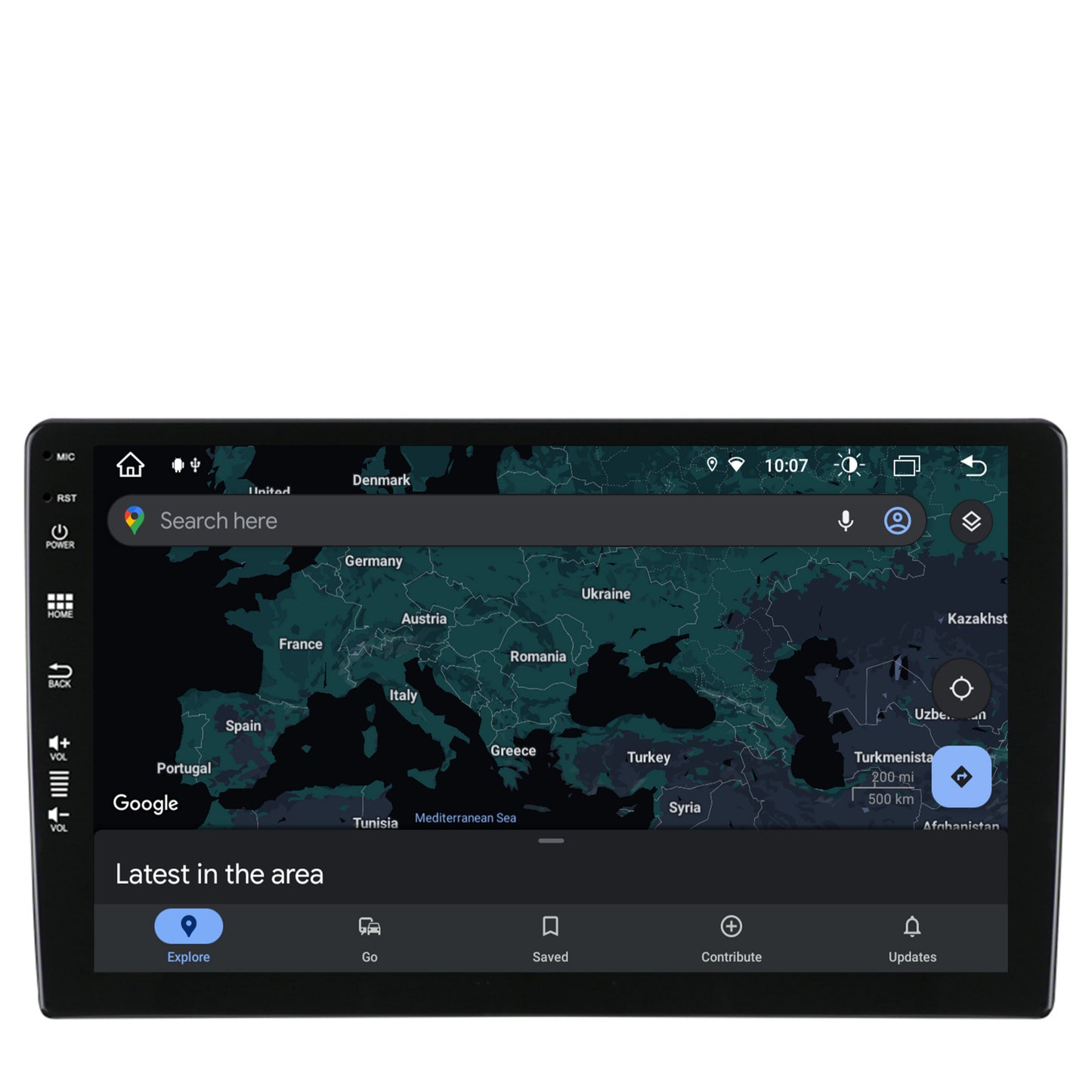 Navigatie All-in-one Universala, Android, Z-Octacore / 8GB RAM + 256GB ROM, 10.1 Inch - AD-BGZ10008