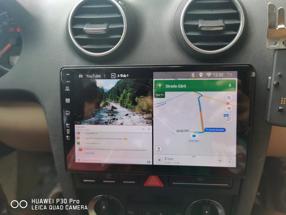 Navigatie Audi A3/ S3/ RS3, Android, E-Octacore / 2GB RAM + 32GB ROM, 9 Inch - AD-BGE9002+AD-BGRKIT424
