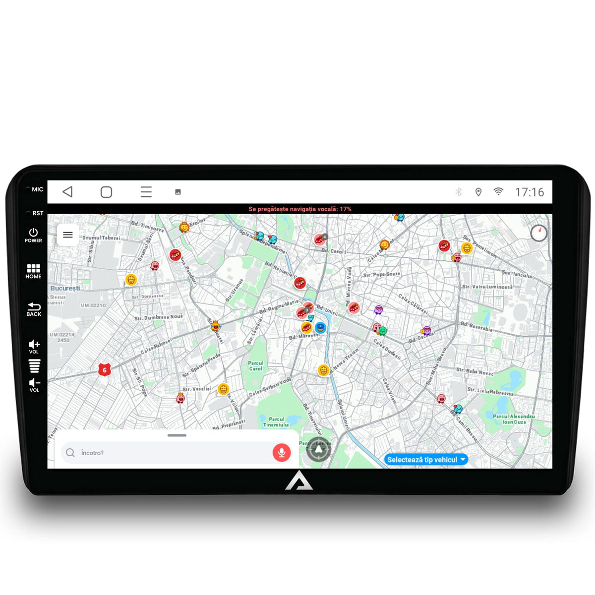 Navigatie Audi A3/ S3/ RS3, Android, E-Octacore / 2GB RAM + 32GB ROM, 9 Inch - AD-BGE9002+AD-BGRKIT424