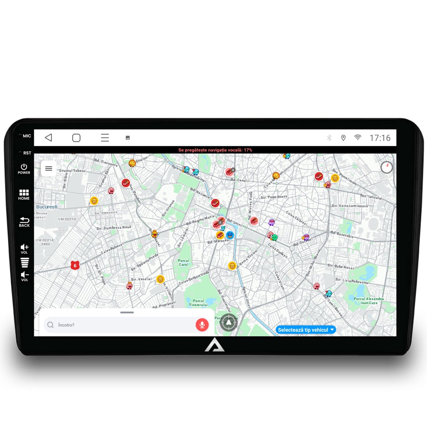 Navigatie Audi A3/ S3/ RS3, Android, E-Octacore / 2GB RAM + 32GB ROM, 9 Inch - AD-BGE9002+AD-BGRKIT424