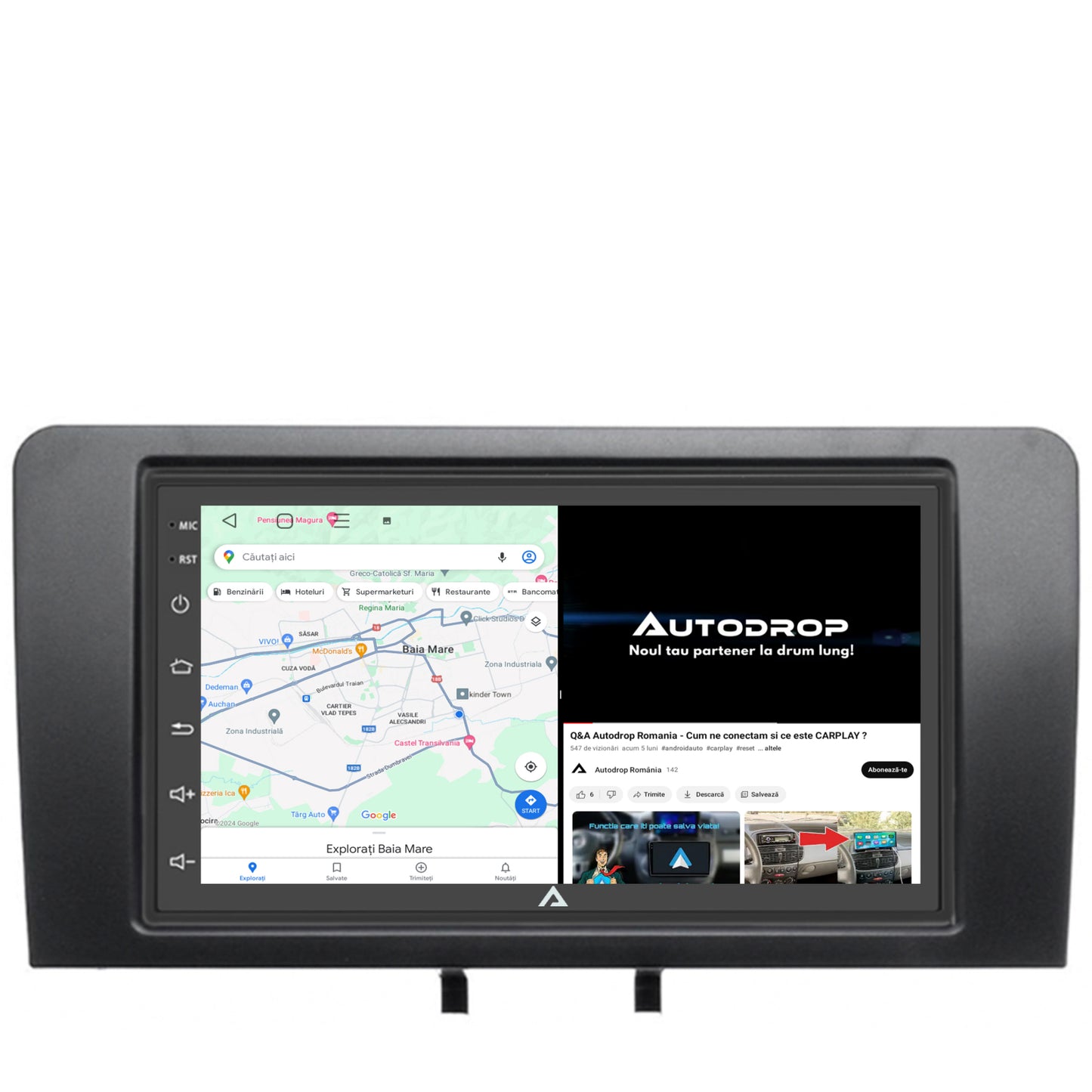Navigatie Audi A3/ S3/ RS3, Android, P-Octacore / 2GB RAM + 32 ROM, 7 Inch - AD-BGP1002+AD-BGRAU0112DIN