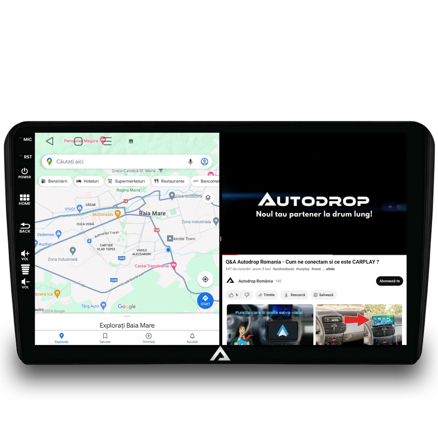 Navigatie Audi A3/ S3/ RS3, Android, P-Octacore / 2GB RAM + 32GB ROM, 9 Inch - AD-BGP9002+AD-BGRKIT424