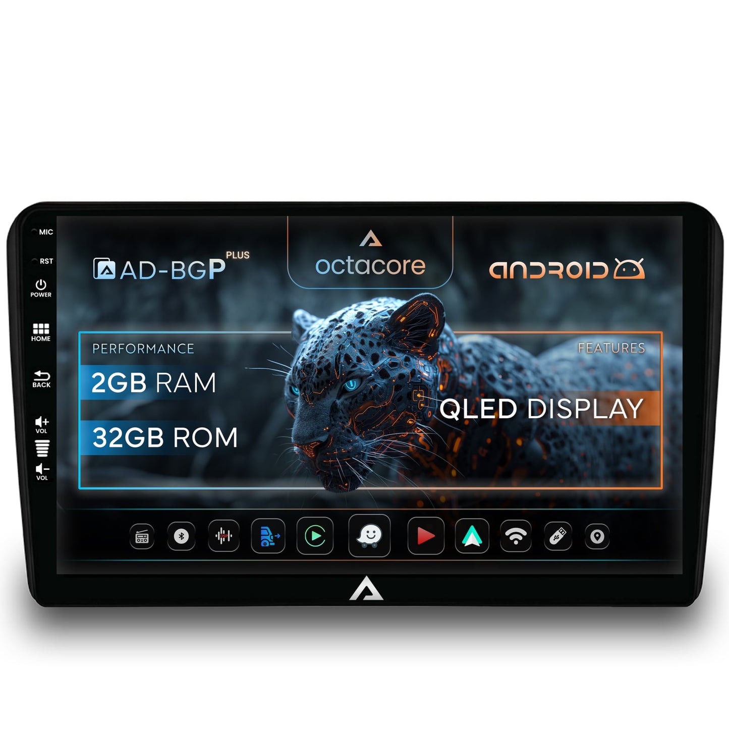 Navigatie Audi A3/ S3/ RS3, Android, P-Octacore / 2GB RAM + 32GB ROM, 9 Inch - AD-BGP9002+AD-BGRKIT424
