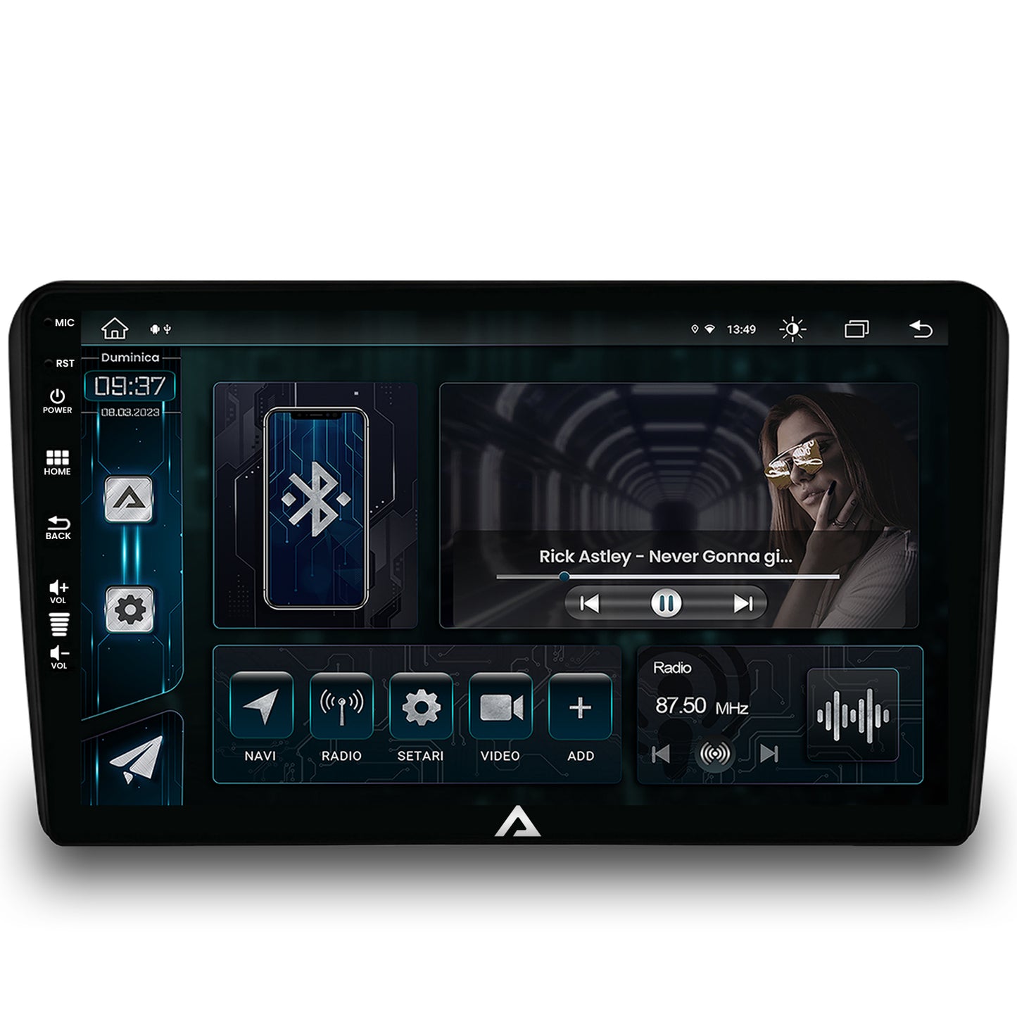 Navigatie Audi A3/ S3/ RS3, Android, Z-Octacore / 8GB RAM + 256GB ROM, 9 Inch - AD-BGZ9008+AD-BGRKIT424