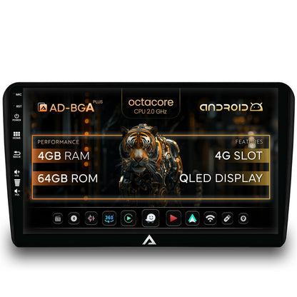 Navigatie Audi A3/ S3/ RS3, Android, A-Octacore / 4GB RAM + 64GB ROM, 9 Inch - AD-BGA9004+AD-BGRKIT424
