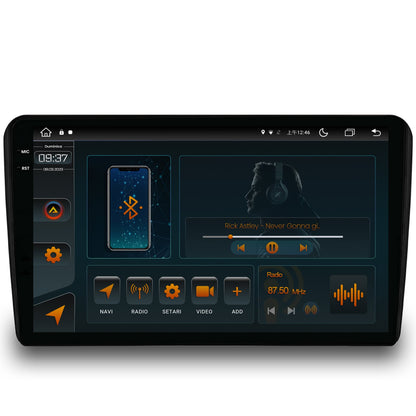 Navigatie Audi A3/ S3/ RS3, Android, V-Octacore / 4GB RAM + 64GB ROM, 9.5 Inch - AD-BGV9004+AD-BGRKIT424