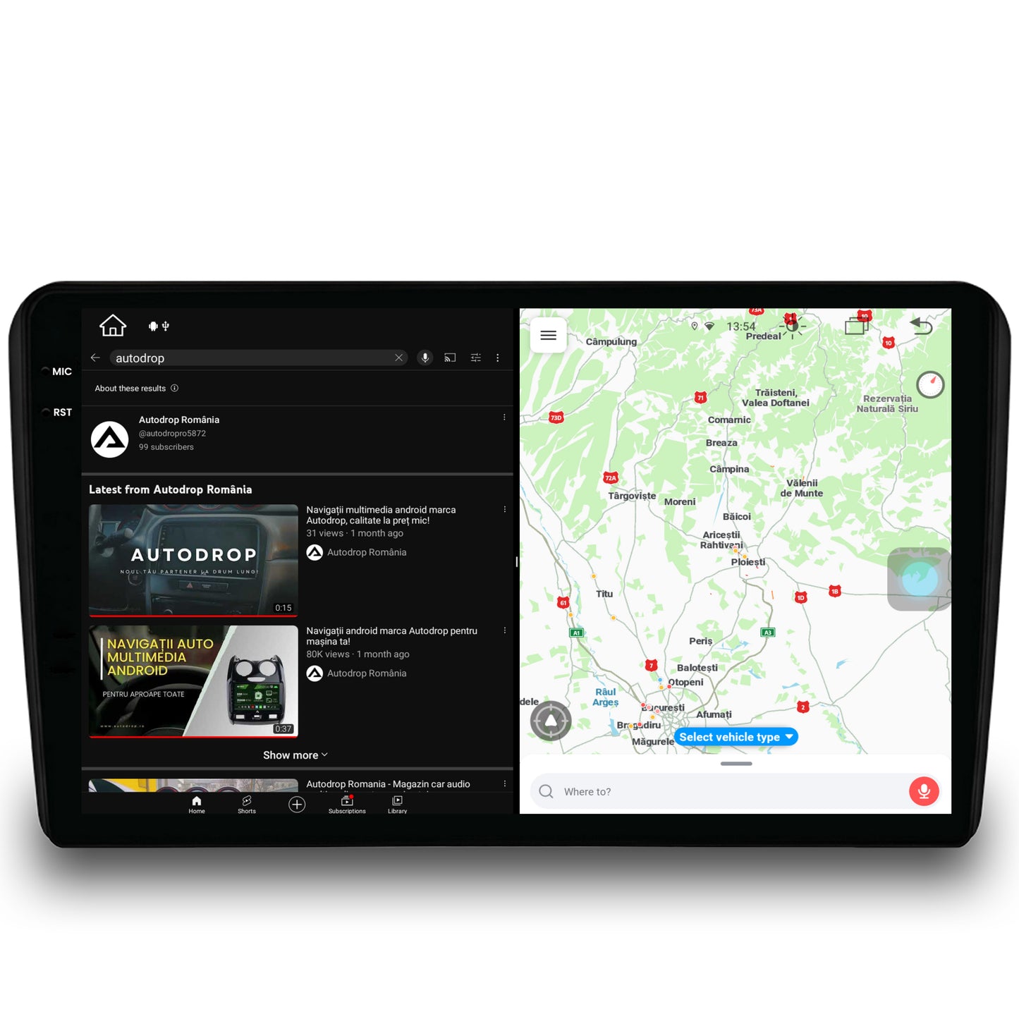 Navigatie Audi A3/ S3/ RS3, Android, V-Octacore / 4GB RAM + 64GB ROM, 9.5 Inch - AD-BGV9004+AD-BGRKIT424