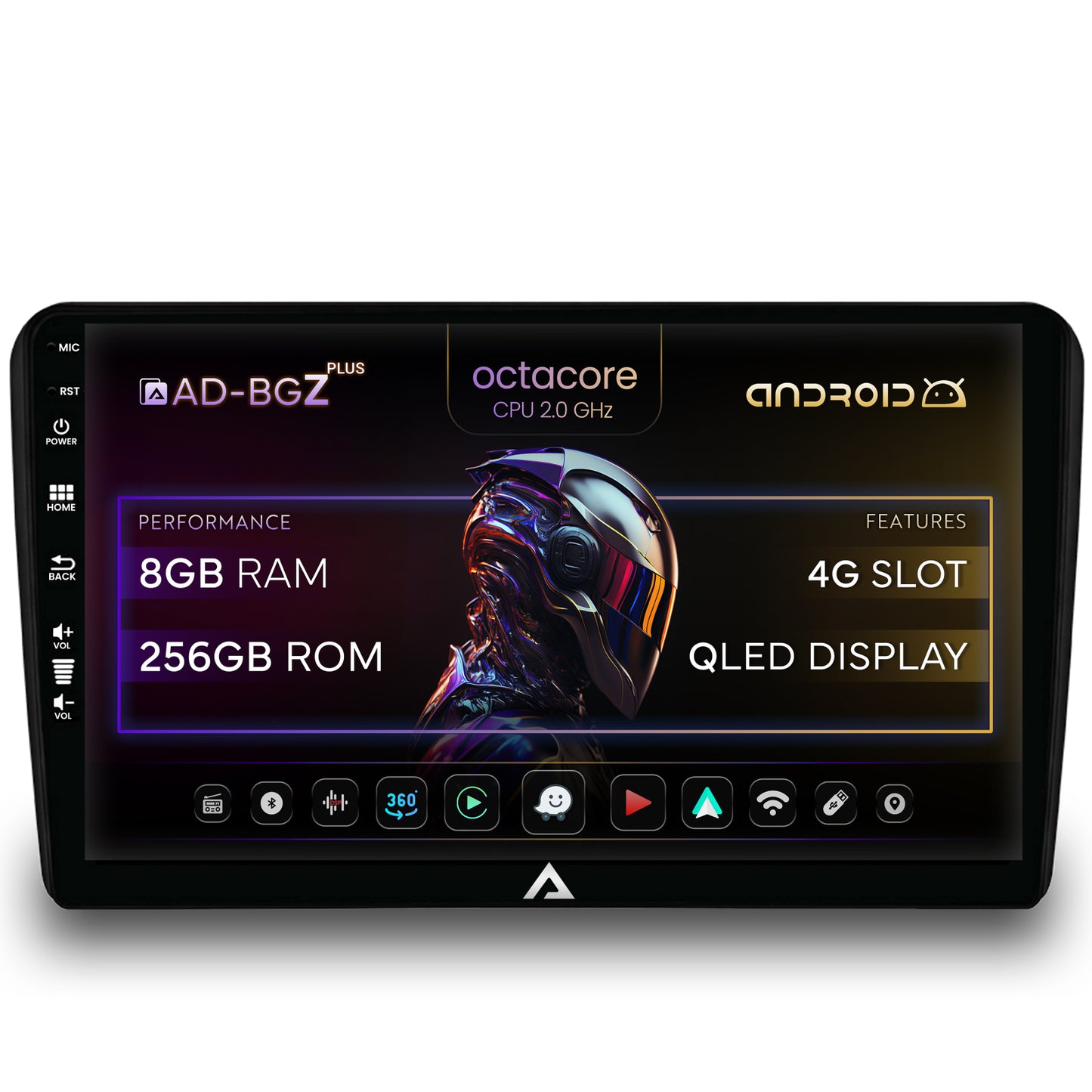 Navigatie Audi A3/ S3/ RS3, Android, Z-Octacore / 8GB RAM + 256GB ROM, 9 Inch - AD-BGZ9008+AD-BGRKIT424