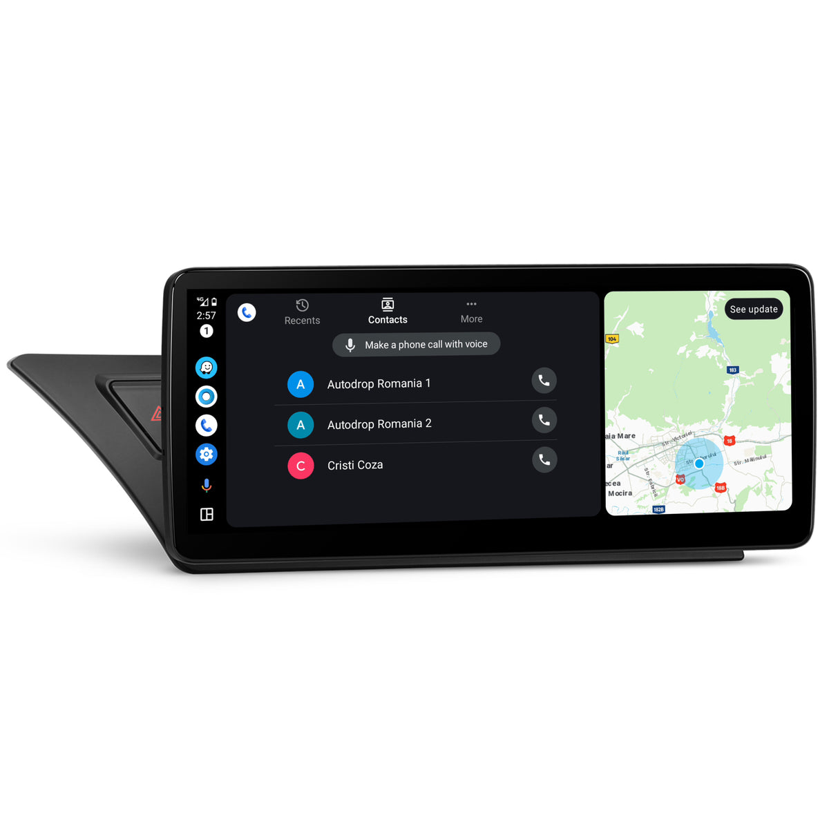 Navigatie Audi A4/A5 (2009-2016), Linux OS & OEM, Concert / Symphony, CarPlay & Android Auto Wireless, MirrorLink, Camera AHD, 12.3 Inch - AD-BGAALNXL+AD-BGRKITA4001