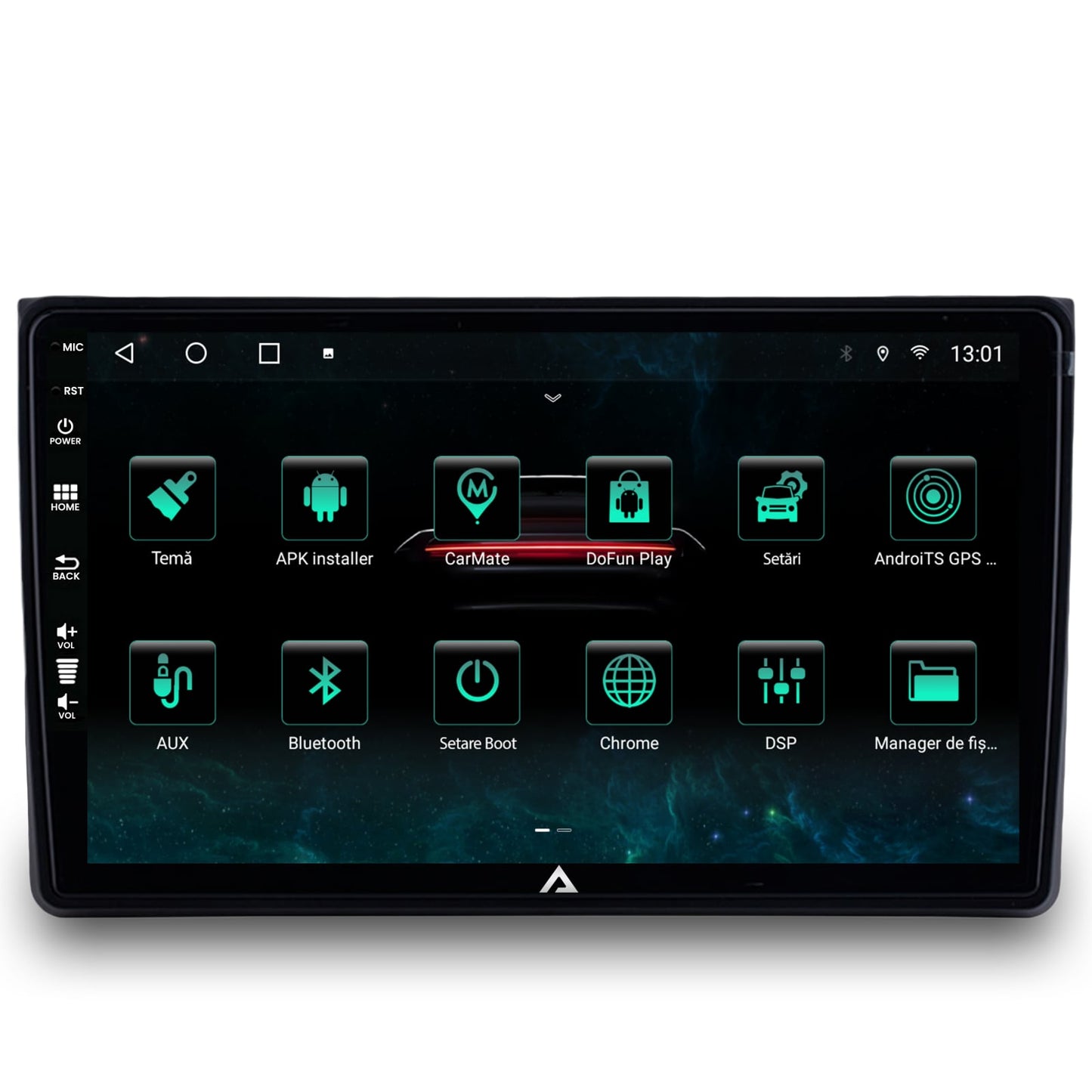 Navigatie Audi A4(B6/B7) / Seat Exeo, Android, A-Octacore / 4GB RAM + 64GB ROM, 9 Inch - AD-BGA9004+AD-BGRKIT425