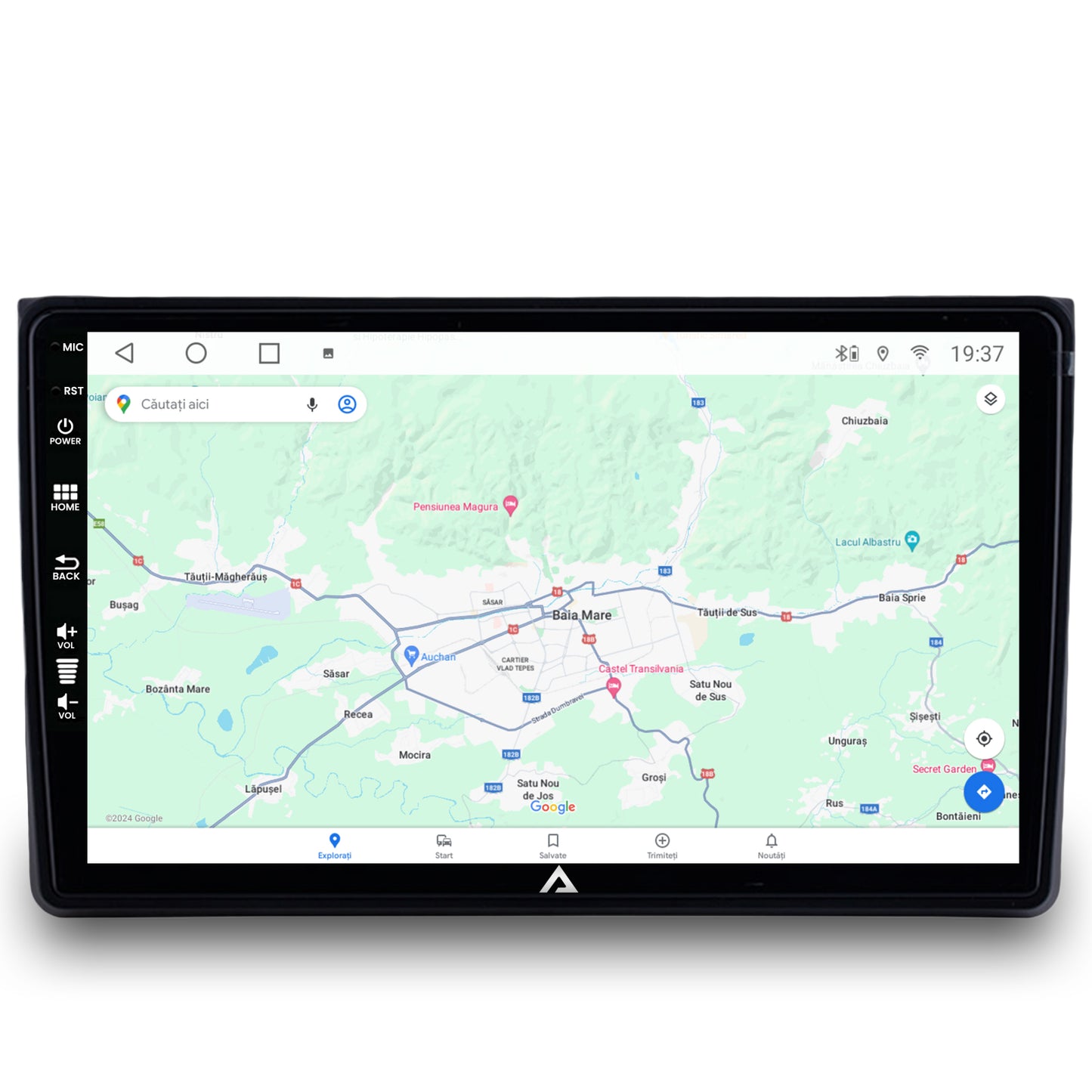 Navigatie Audi A4(B6/B7) / Seat Exeo, Android, A-Octacore / 4GB RAM + 64GB ROM, 9 Inch - AD-BGA9004+AD-BGRKIT425