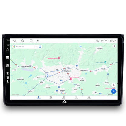 Navigatie Audi A4(B6/B7) / Seat Exeo, Android, A-Octacore / 4GB RAM + 64GB ROM, 9 Inch - AD-BGA9004+AD-BGRKIT425