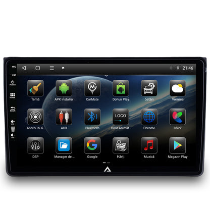 Navigatie Audi A4(B6/B7) / Seat Exeo, Android, P-Octacore / 2GB RAM + 32GB ROM, 9 Inch - AD-BGP9002+AD-BGRKIT425