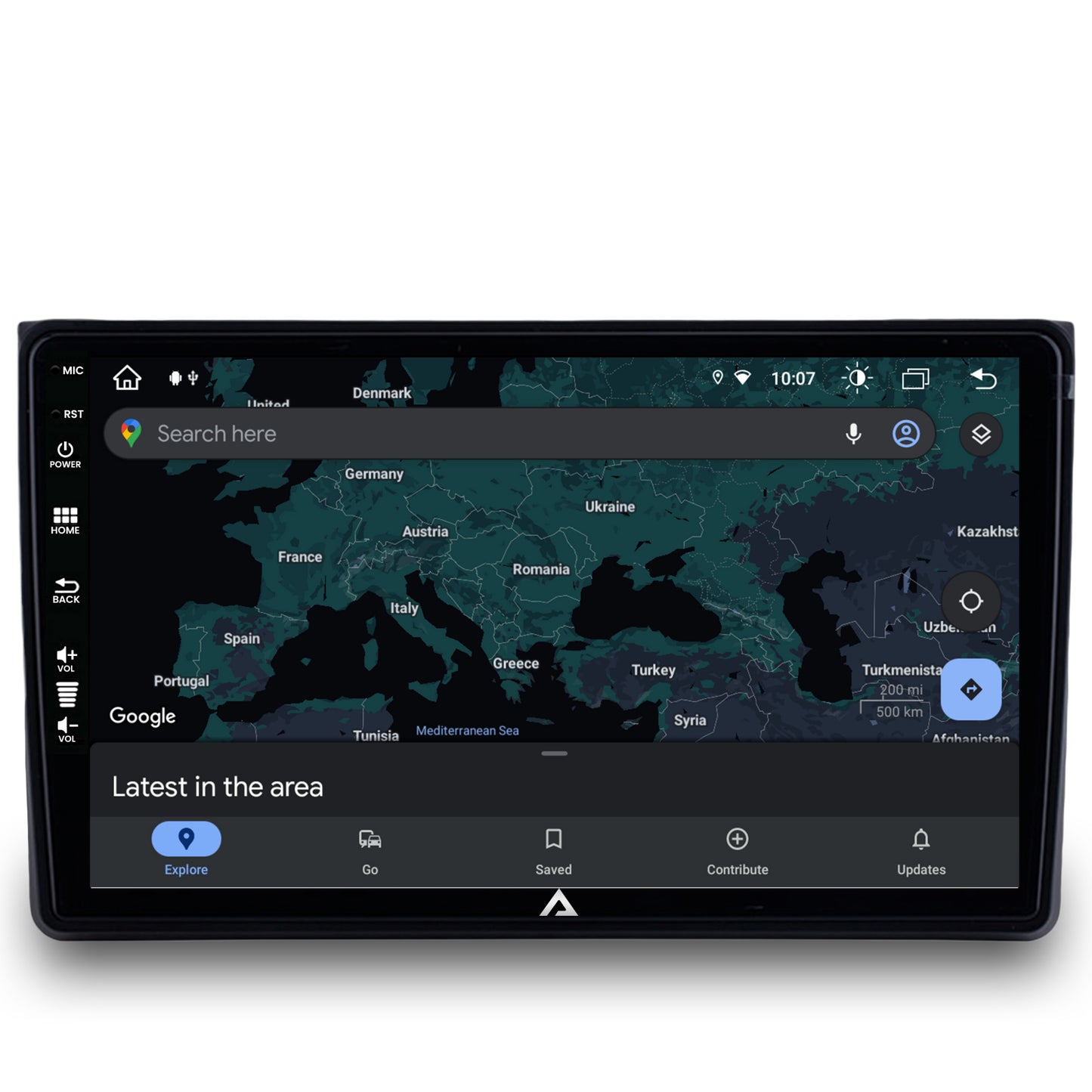Navigatie Audi A4(B6/B7) / SEAT EXEO, Android, Z-Octacore / 8GB RAM + 256GB ROM, 9 Inch - AD-BGZ9008+AD-BGRKIT425