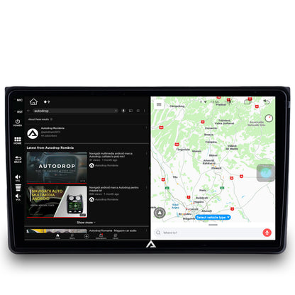 Navigatie Audi A4(B6/B7) / SEAT EXEO, Android, Z-Octacore / 8GB RAM + 256GB ROM, 9 Inch - AD-BGZ9008+AD-BGRKIT425