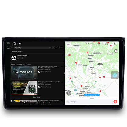 Navigatie Audi A4(B6/B7) / SEAT EXEO, Android, V-Octacore / 4GB RAM + 64GB ROM, 9.5 Inch - AD-BGV9004+AD-BGRKIT425