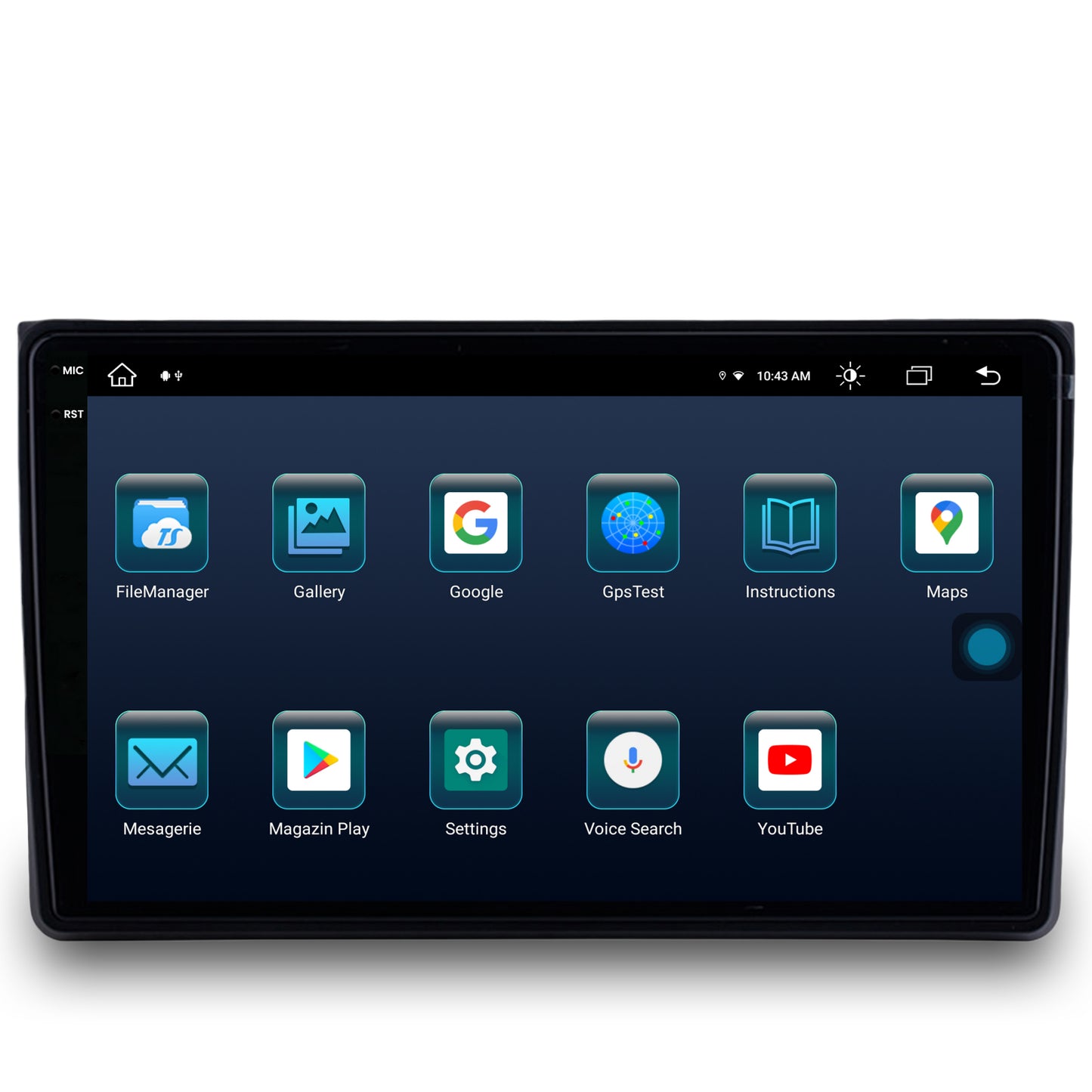 Navigatie Audi A4(B6/B7) / SEAT EXEO, Android, X-Octacore / 8GB RAM + 256GB ROM, 9.5 Inch - AD-BGX9008+AD-BGRKIT425