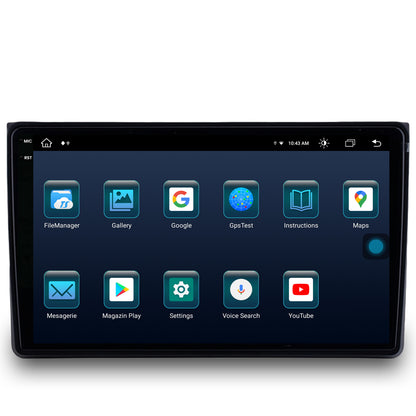 Navigatie Audi A4(B6/B7) / SEAT EXEO, Android, X-Octacore / 8GB RAM + 256GB ROM, 9.5 Inch - AD-BGX9008+AD-BGRKIT425