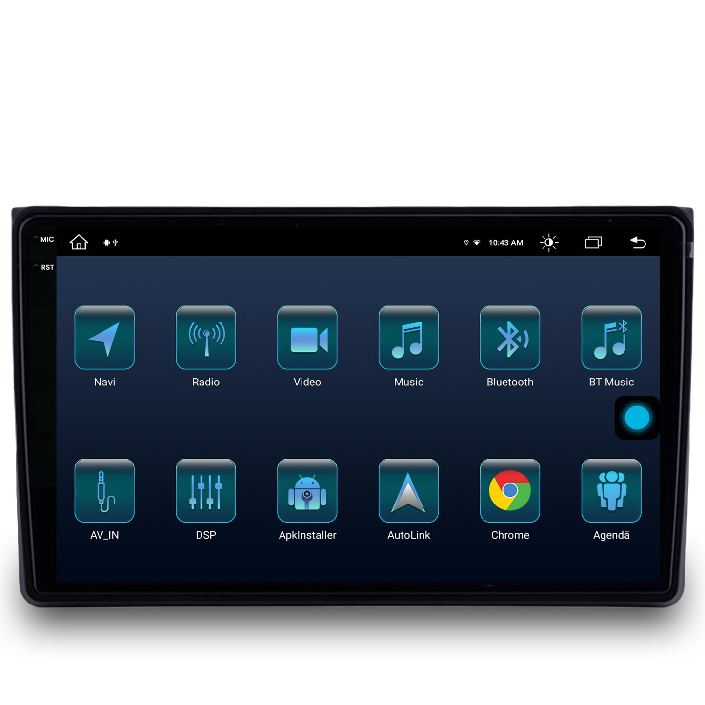 Navigatie Audi A4(B6/B7) / SEAT EXEO, Android, X-Octacore / 8GB RAM + 256GB ROM, 9.5 Inch - AD-BGX9008+AD-BGRKIT425