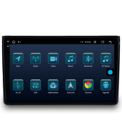 Navigatie Audi A4(B6/B7) / SEAT EXEO, Android, X-Octacore / 8GB RAM + 256GB ROM, 9.5 Inch - AD-BGX9008+AD-BGRKIT425