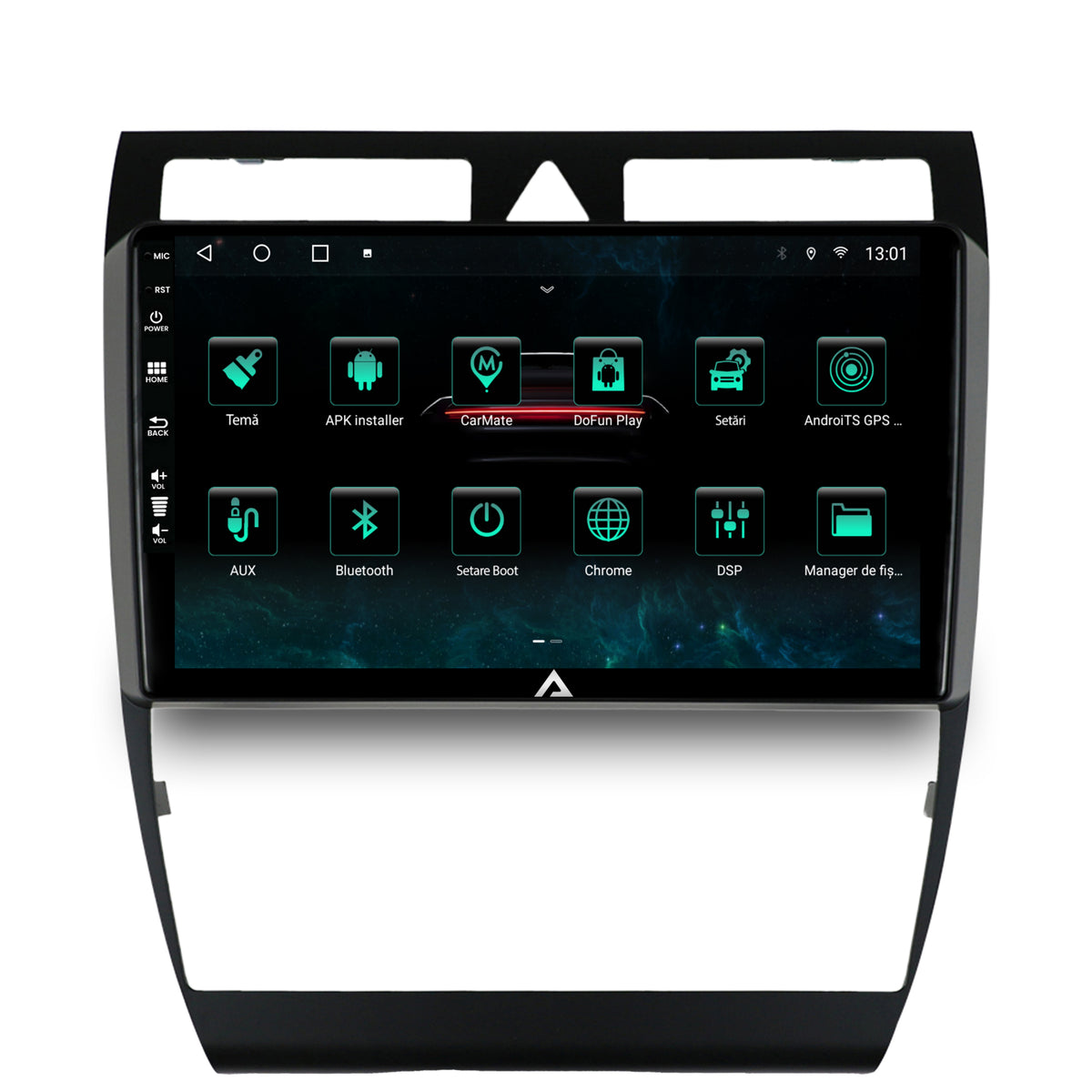 Navigatie Audi A6 (1999-2004), Android, A-Octacore / 4GB RAM + 64GB ROM, 9 Inch - AD-BGA9004+AD-BGRKIT429