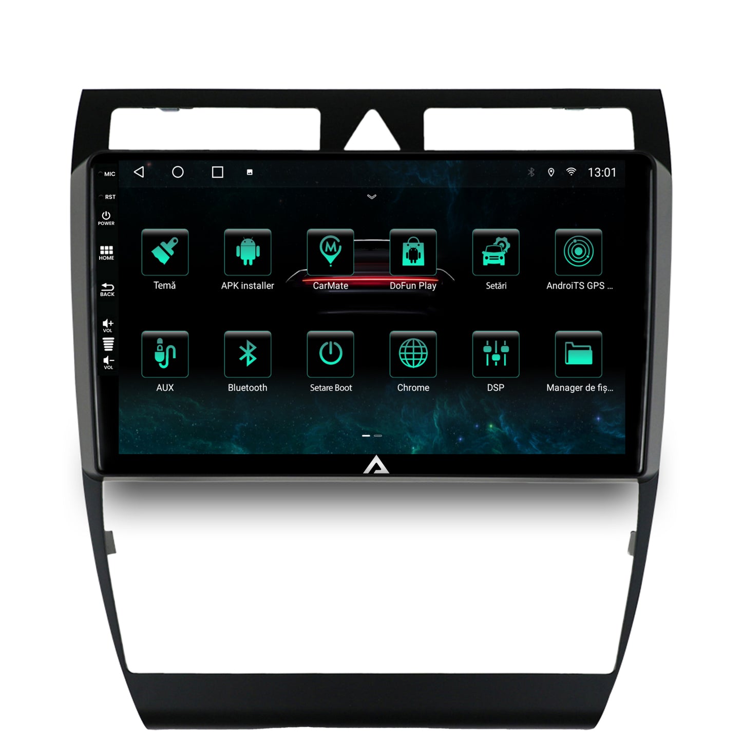 Navigatie Audi A6 (1999-2004), Android, A-Octacore / 4GB RAM + 64GB ROM, 9 Inch - AD-BGA9004+AD-BGRKIT429