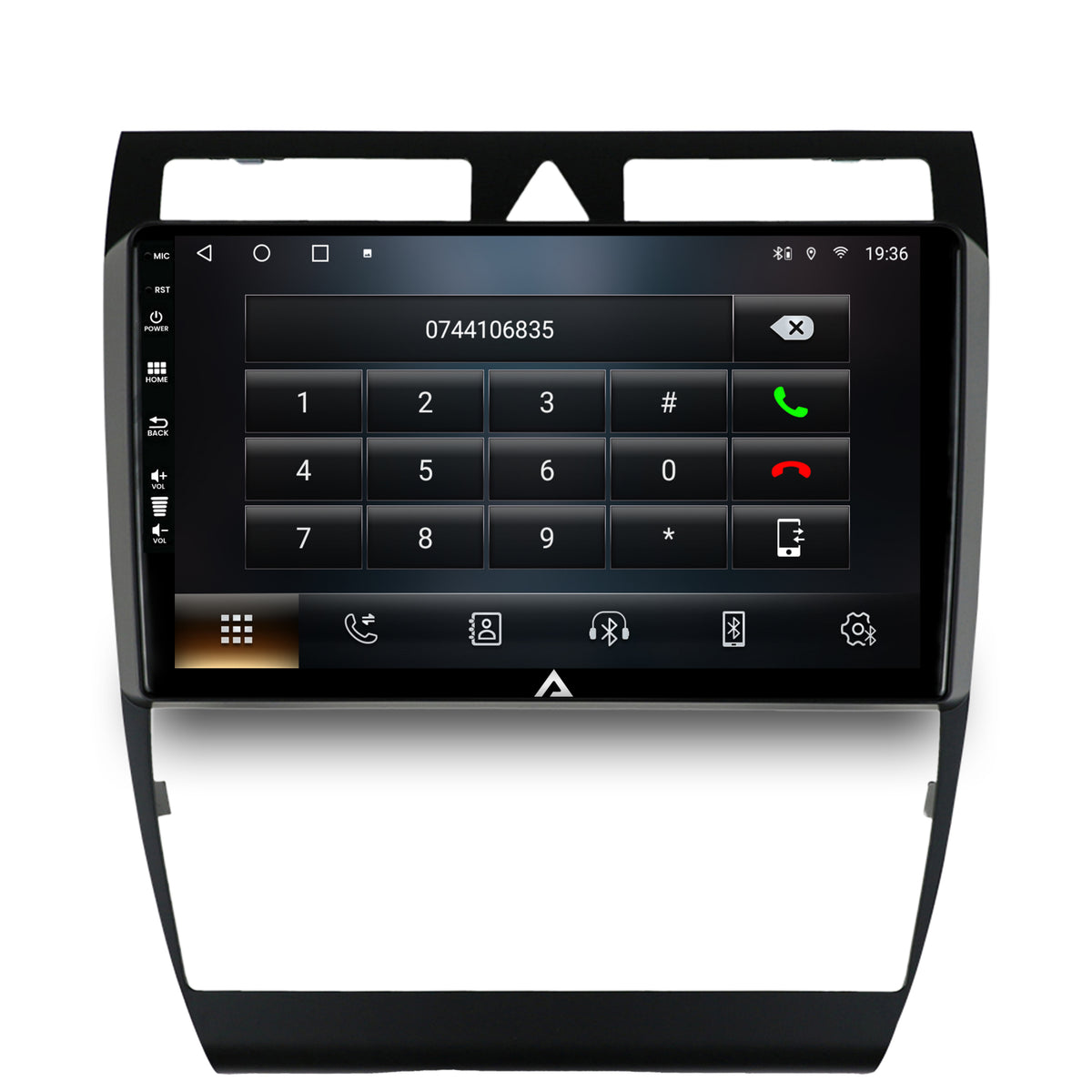Navigatie Audi A6 (1999-2004), Android, A-Octacore / 4GB RAM + 64GB ROM, 9 Inch - AD-BGA9004+AD-BGRKIT429
