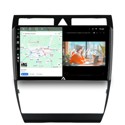 Navigatie Audi A6 (1999-2004), Android, A-Octacore / 4GB RAM + 64GB ROM, 9 Inch - AD-BGA9004+AD-BGRKIT429