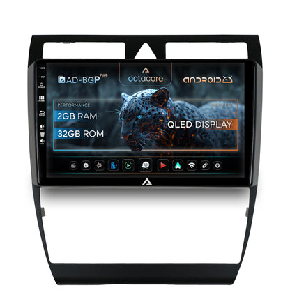 Navigatie Audi A6 (1999-2004), Android, P-Octacore / 2GB RAM + 32GB ROM, 9 Inch - AD-BGP9002+AD-BGRKIT429
