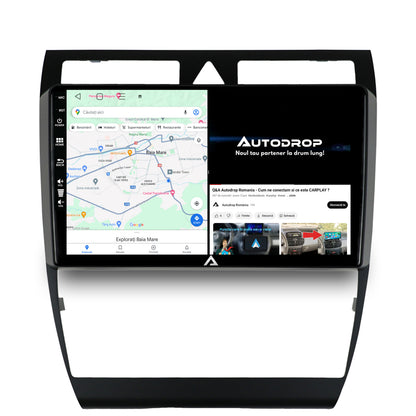 Navigatie Audi A6 (1999-2004), Android, P-Octacore / 2GB RAM + 32GB ROM, 9 Inch - AD-BGP9002+AD-BGRKIT429