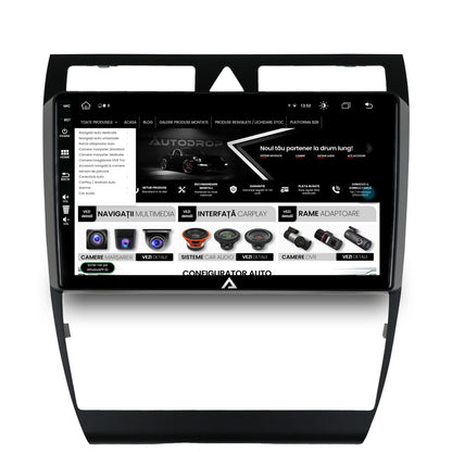 Navigatie Audi A6 (1999-2004), Android, Z-Octacore / 8GB RAM + 256GB ROM, 9 Inch - AD-BGZ9008+AD-BGRKIT429