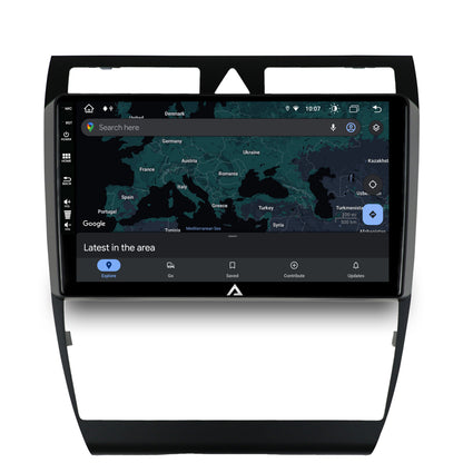 Navigatie Audi A6 (1999-2004), Android, Z-Octacore / 8GB RAM + 256GB ROM, 9 Inch - AD-BGZ9008+AD-BGRKIT429