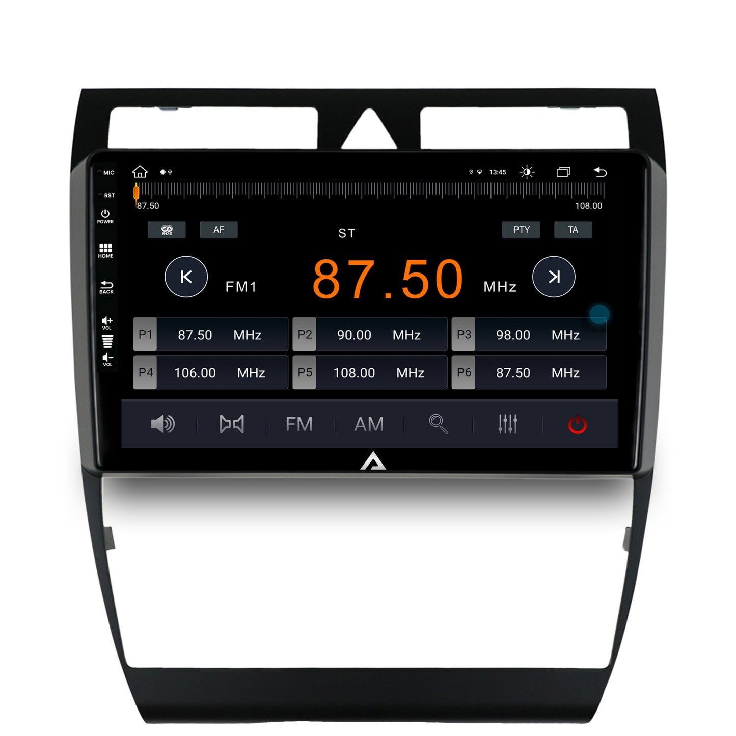 Navigatie Audi A6 (1999-2004), Android, Z-Octacore / 8GB RAM + 256GB ROM, 9 Inch - AD-BGZ9008+AD-BGRKIT429