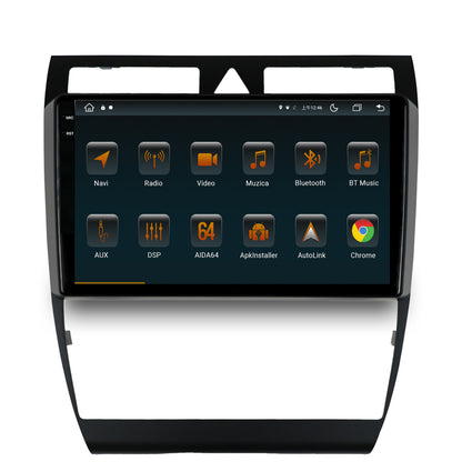 Navigatie Audi A6 (1999-2004), Android, V-Octacore / 4GB RAM + 64GB ROM, 9.5 Inch - AD-BGV9004+AD-BGRKIT429