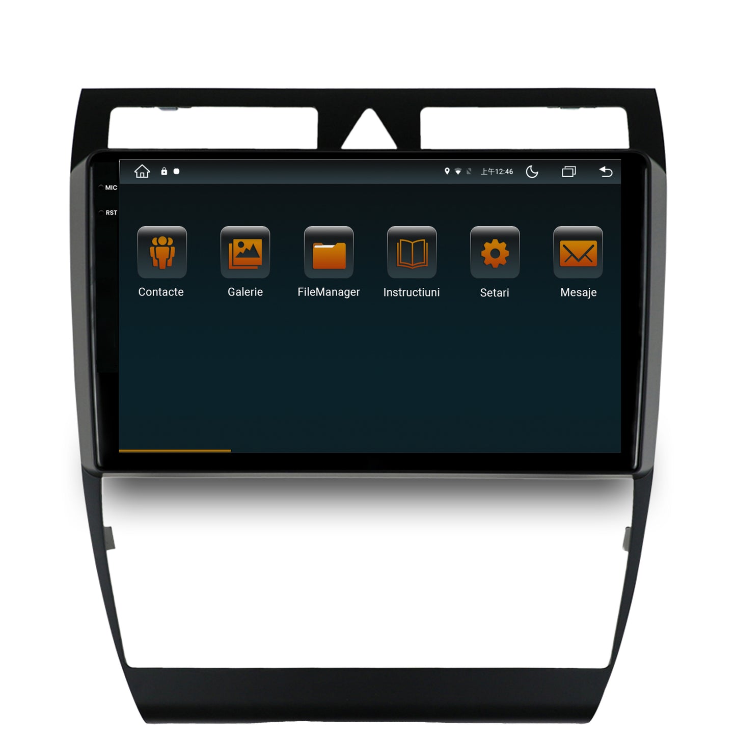 Navigatie Audi A6 (1999-2004), Android, V-Octacore / 4GB RAM + 64GB ROM, 9.5 Inch - AD-BGV9004+AD-BGRKIT429