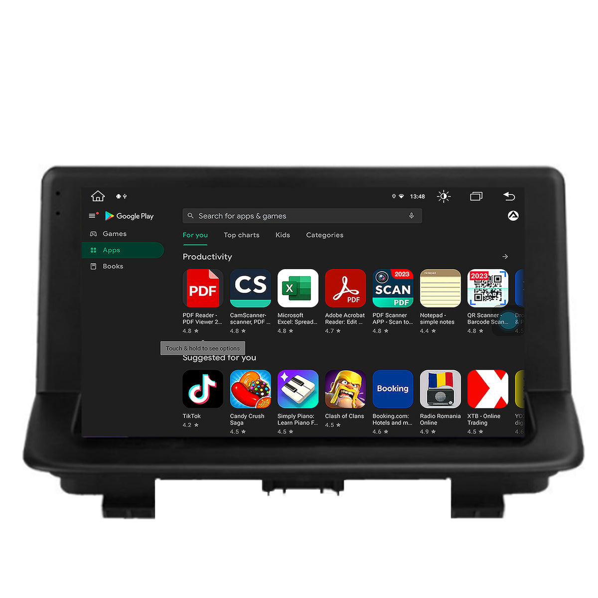 Navigatie Audi Q3 (2011-2018), Android, X-octacore / 8GB RAM + 256GB ROM, 9.5 Inch - AD-BGX9008+AD-BGRKIT427