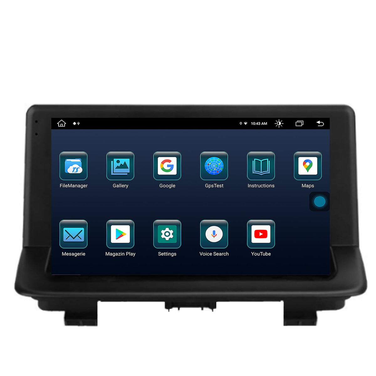 Navigatie Audi Q3 (2011-2018), Android, X-octacore / 8GB RAM + 256GB ROM, 9.5 Inch - AD-BGX9008+AD-BGRKIT427
