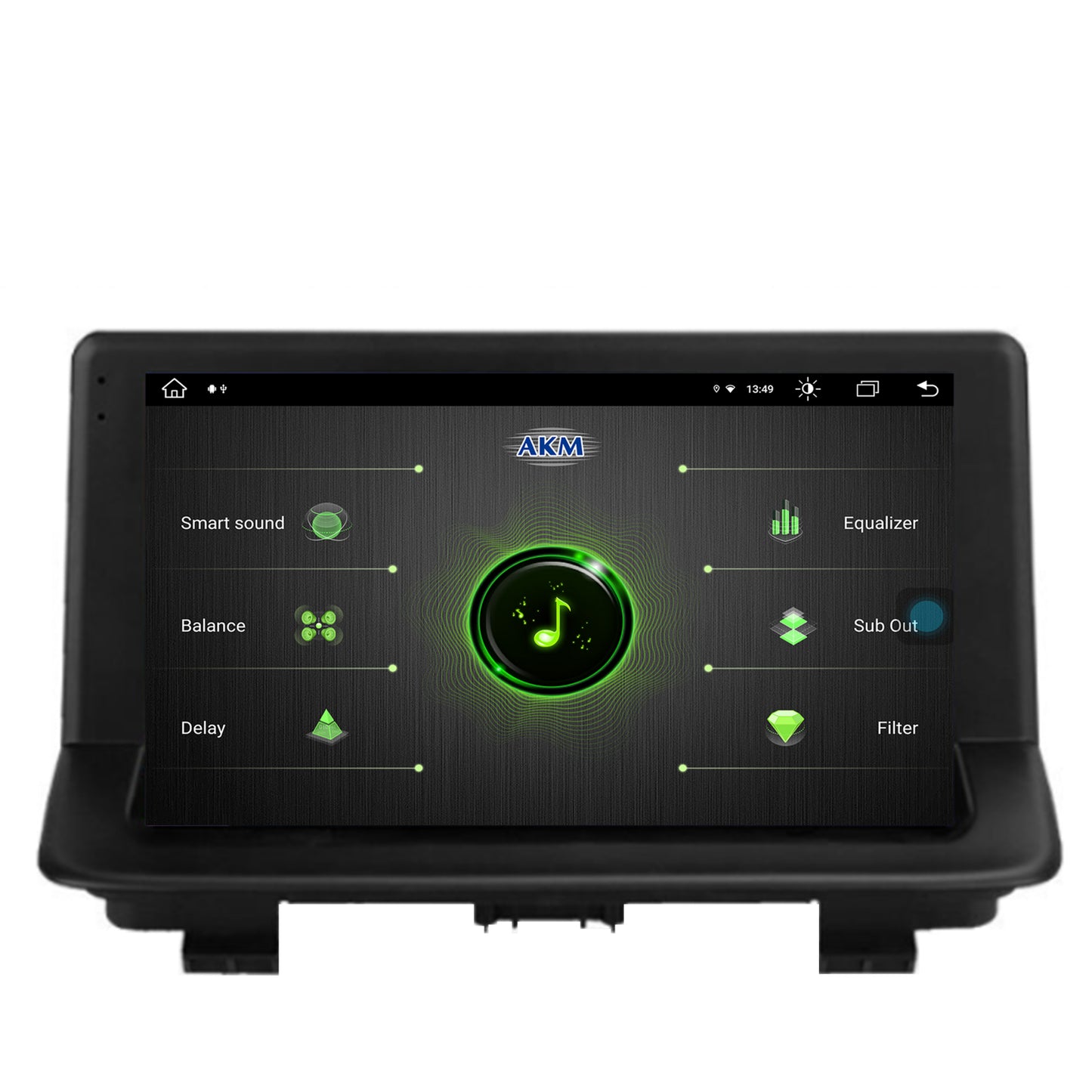 Navigatie Audi Q3 (2011-2018), Android, Z-Octacore / 8GB RAM + 256GB ROM, 9 Inch - AD-BGZ9008+AD-BGRKIT427