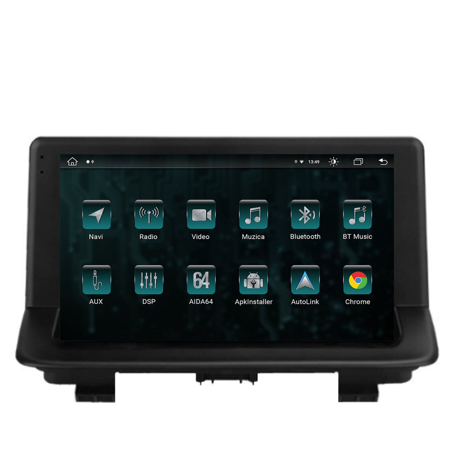 Navigatie Audi Q3 (2011-2018), Android, Z-Octacore / 8GB RAM + 256GB ROM, 9 Inch - AD-BGZ9008+AD-BGRKIT427