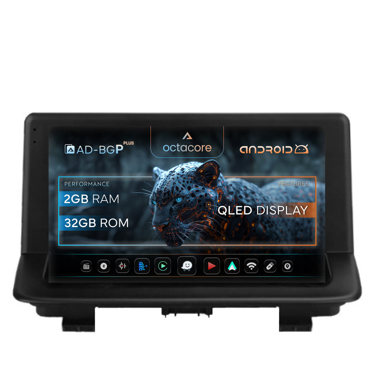 Navigatie Audi Q3 (2011-2018), Android, P-Octacore / 2GB RAM + 32GB ROM, 9 Inch - AD-BGP9002+AD-BGRKIT427