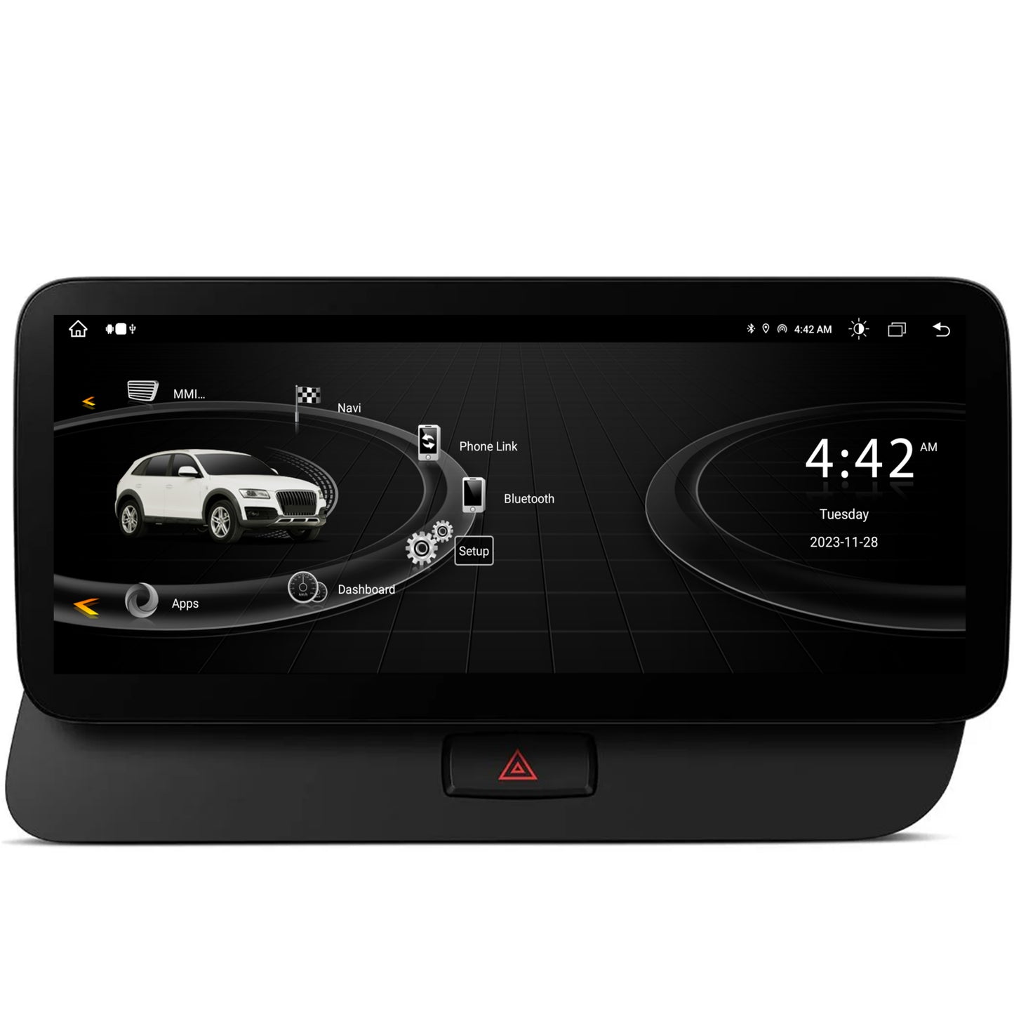 Navigatie Audi Q5 (2009-2017), Concert/Symphony, Android 13, MB-Octacore, 8GB RAM + 256GB ROM, 12.3 Inch - AD-BGAA10008L+AD-BGRKITQ5001