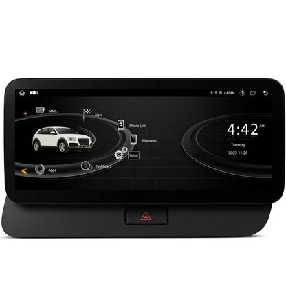 Navigatie Audi Q5 (2009-2017), MMI 3G, Android 13, AA-Octacore, 4GB RAM + 64GB ROM, 12.3 Inch - AD-BGAA12004H+AD-BGRKITQ5002