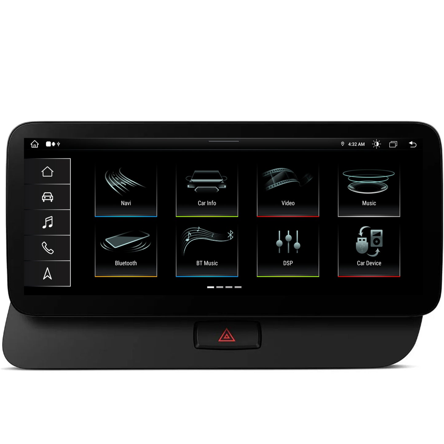 Navigatie Audi Q5 (2009-2017), MMI 3G, Android 13, AA-Octacore, 8GB RAM + 256GB ROM, 12.3 Inch - AD-BGAA12008H+AD-BGRKITQ5002
