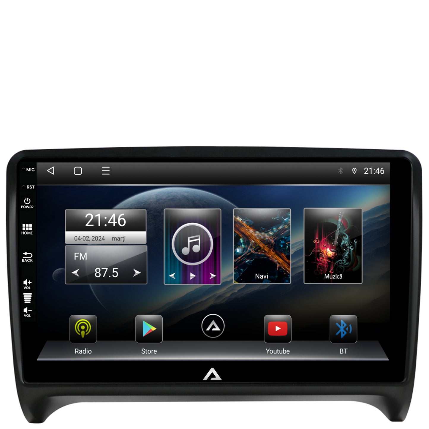 Navigatie Audi TT, Android, E-Octacore / 2GB RAM + 32GB ROM, 9 Inch - AD-BGE9002+AD-BGRKIT426