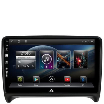 Navigatie Audi TT, Android, E-Octacore / 2GB RAM + 32GB ROM, 9 Inch - AD-BGE9002+AD-BGRKIT426